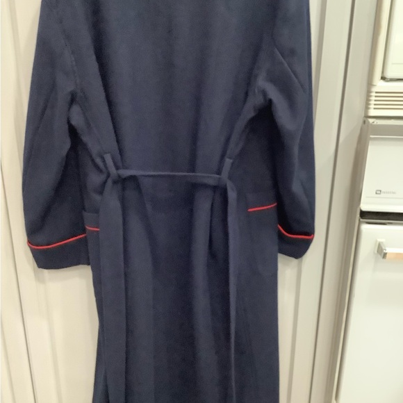 Men’s Vtg Brooks Brothers Robe House Coat, Wool, Hugh Hefner Style Cigar Robe L - Picture 14 of 16